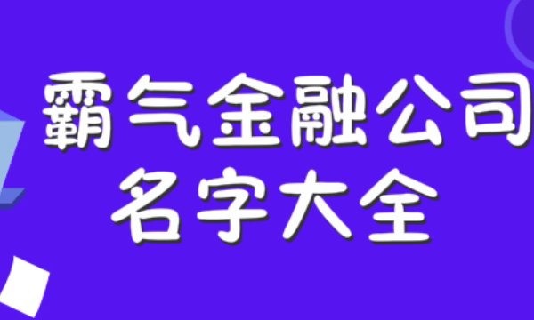 金融名字图片,消费金融公司名字图2