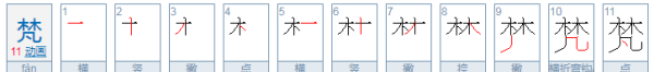 梵的名字怎么读,梵怎么读音图3