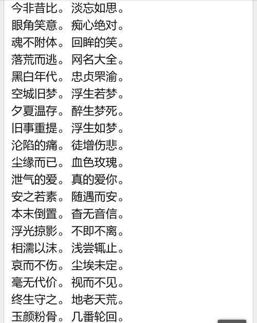 4字霸气网名,女生昵称4个字霸气图2