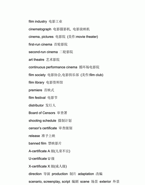 电影种类英文名称,电影音乐的分类和作用图3