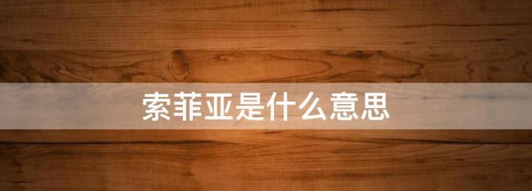 索菲亚英文名字怎么读,sophia怎么读图4